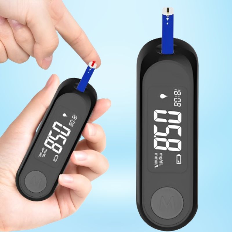 Kalsten | Blood Glucose Monitor Kit with Test Strips and Lancets
