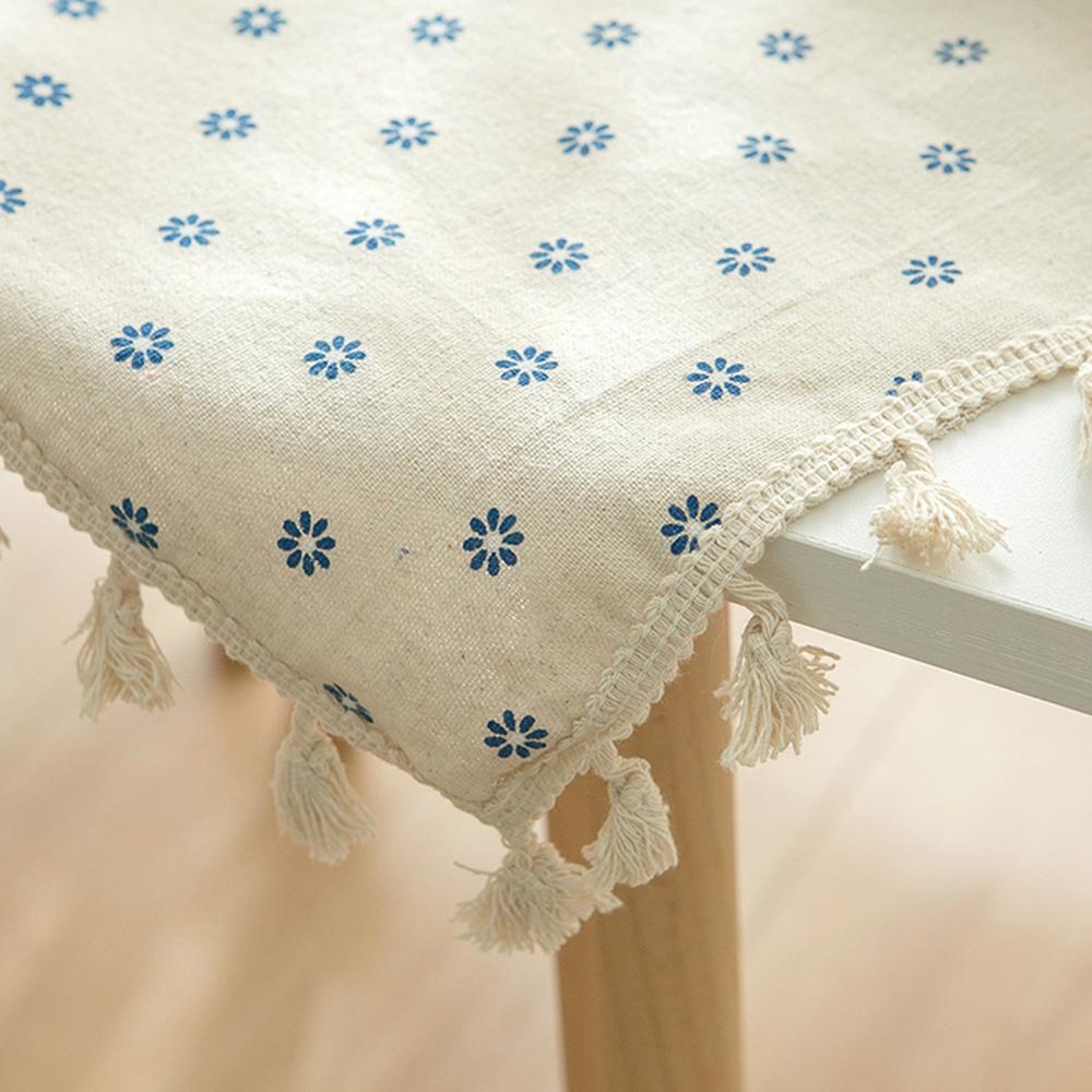 Blue Daisy Tablecloth | Kalsten