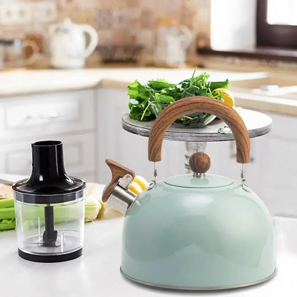 Kalsten | BOILVIA – 3L Whistling Stainless Kettle with Comfort Grip Handle