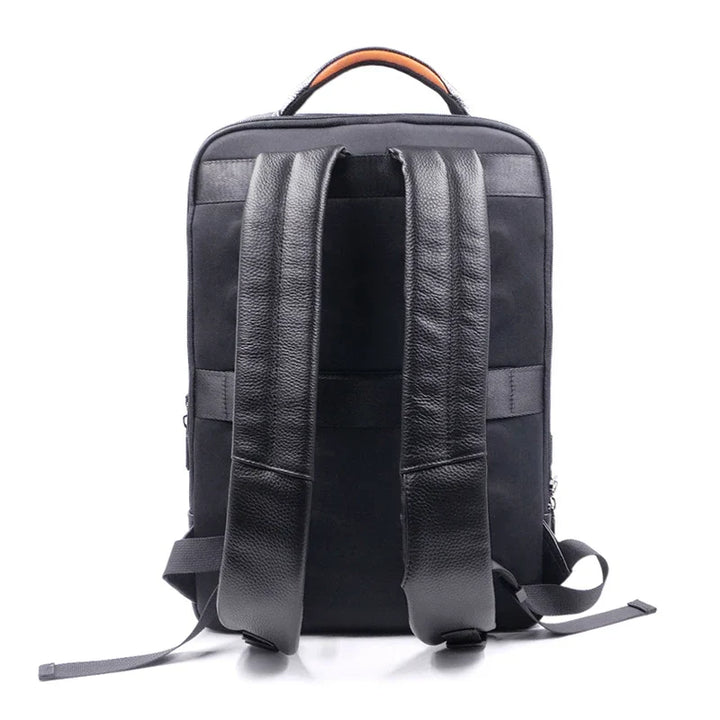 Premium Leather Backpack with Fingerprint Lock – Men’s Anti-Theft Backpack | Kalsten