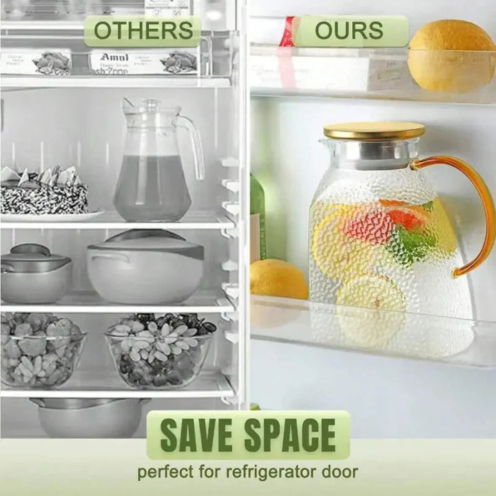 Borosilicate Glass Pitcher With Handle And Lid Ice Tea Glass Pitcher | Kalsten