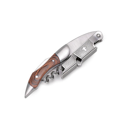 Bottle opener and foil cutter gift for wine lovers wine corkscrew | Karnz