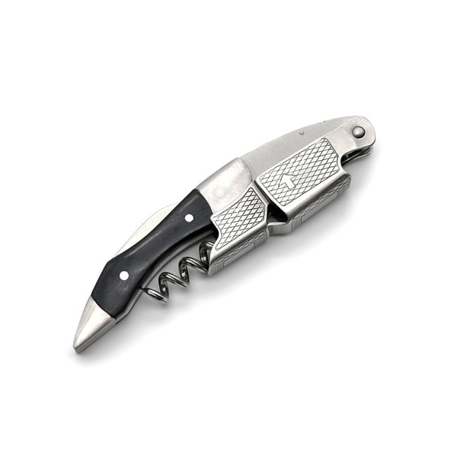 Bottle opener and foil cutter gift for wine lovers wine corkscrew | Karnz