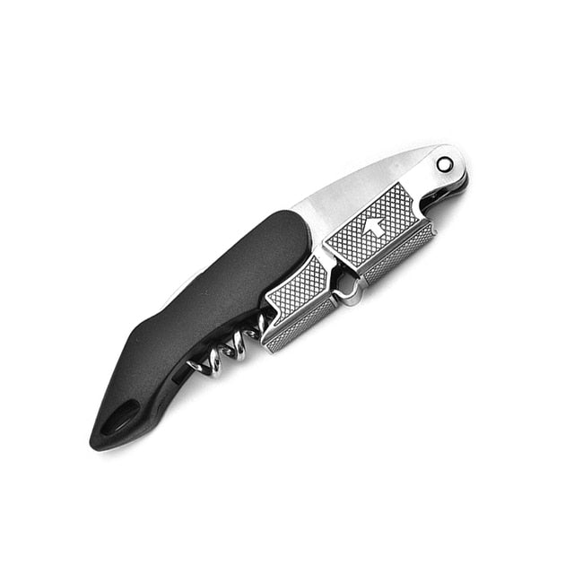 Bottle Opener and Foil Cutter Gift for Wine Lovers Wine Corkscrew | Skanto