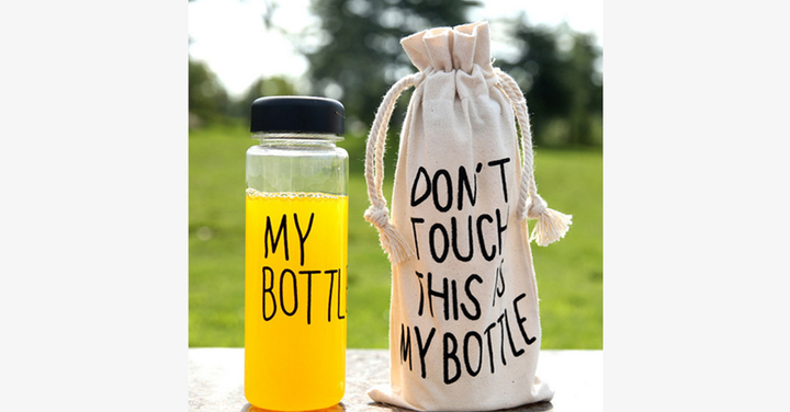 Kalsten | My Bottle Transparent Water Bottle