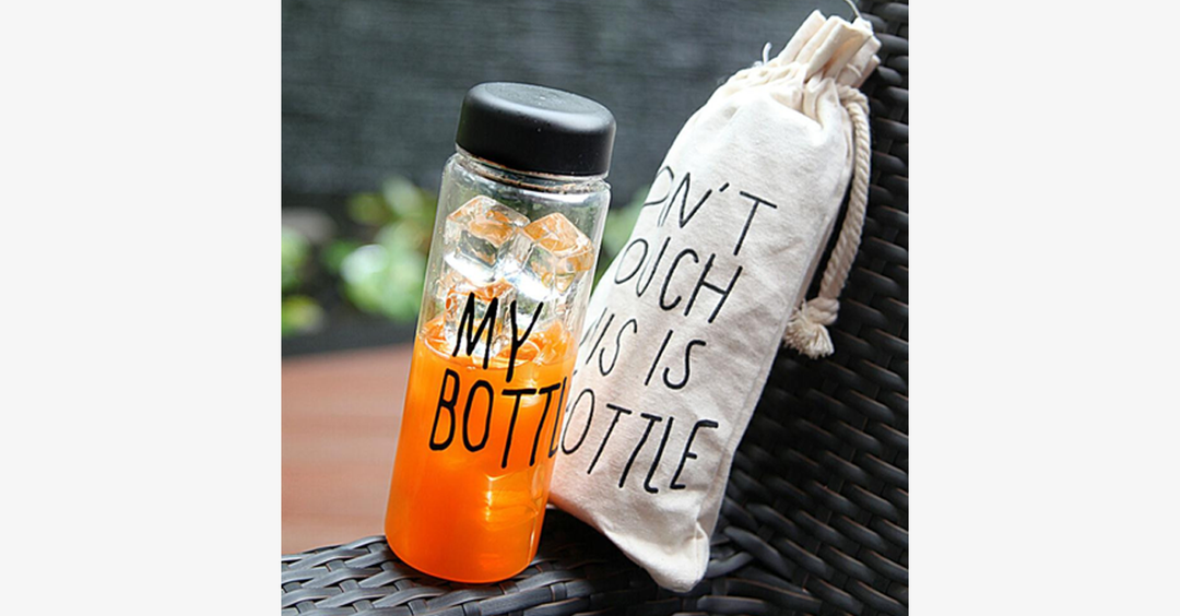 Kalsten | My Bottle Transparent Water Bottle