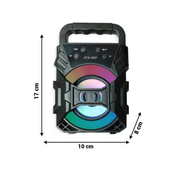 SoundPulse Wireless Speaker – Bluetooth Speaker with FM, USB & Light Show | Kalsten