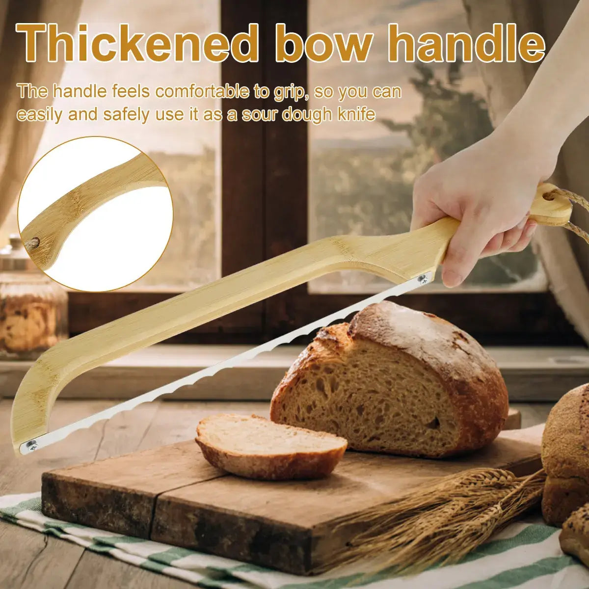 Skanto | Perfect Bread Knife For Effortless Slicing