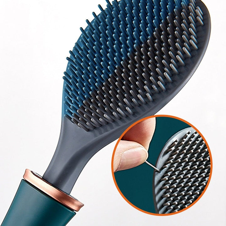 Kalsten | Hygienic Silicone Toilet Brush with Wall Holder and Quick-Drying Design
