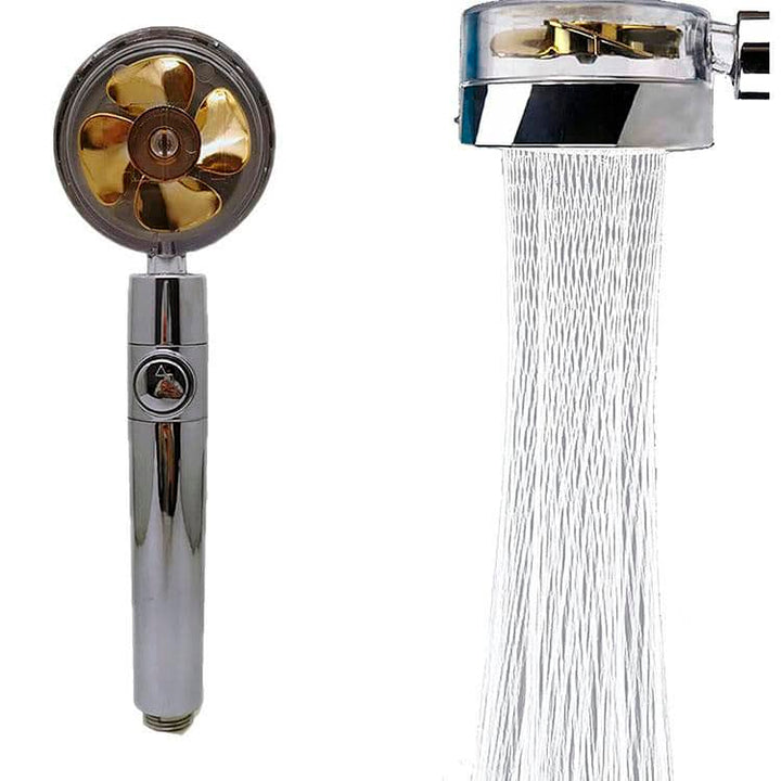 Shower head with high pressure - adjustable 360° rotating design - up to 40% water savings | Kalsten