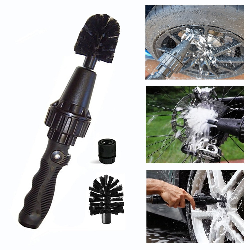 Brush with rotating head (Brush Hero rim brush + additional brush) | Kalsten