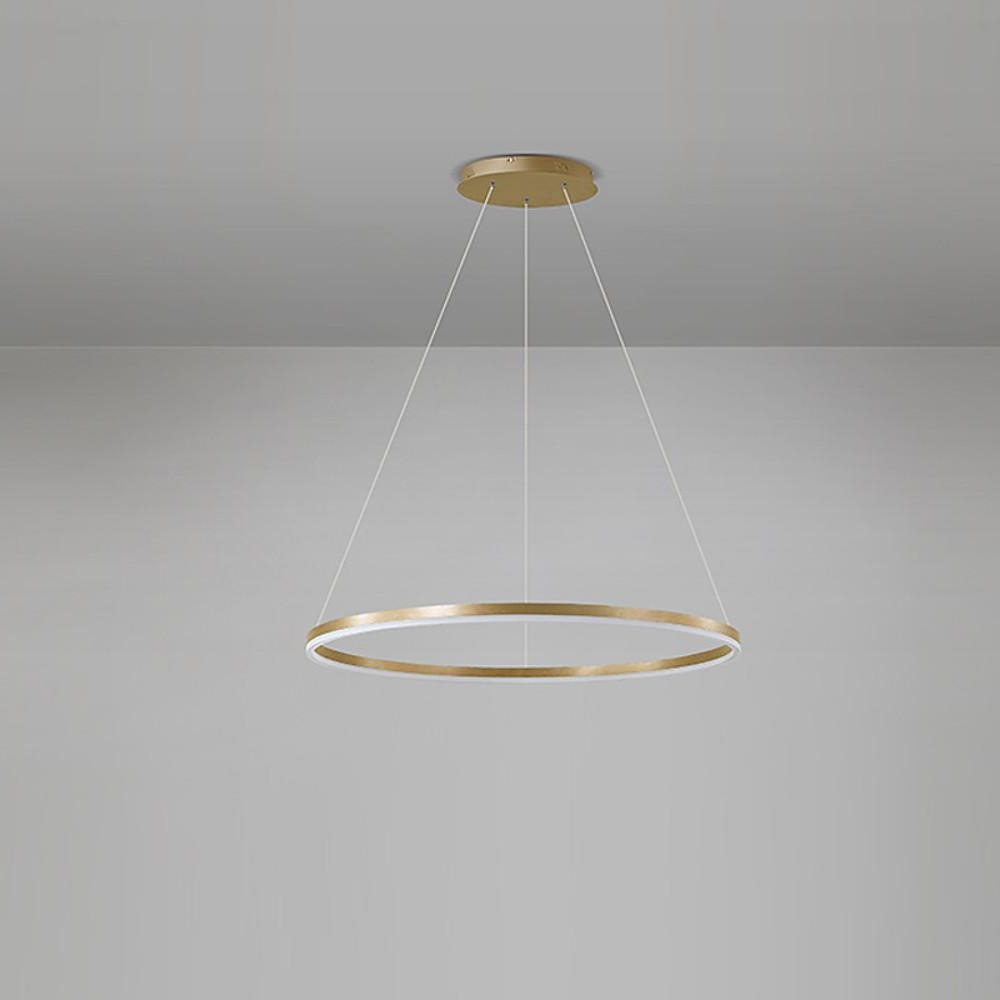 Circle LED Modern Chandelier Pendant Light Hanging Lamp Island Lights | Kalsten