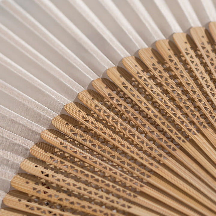 Kalsten | Hand fan made of bamboo silk