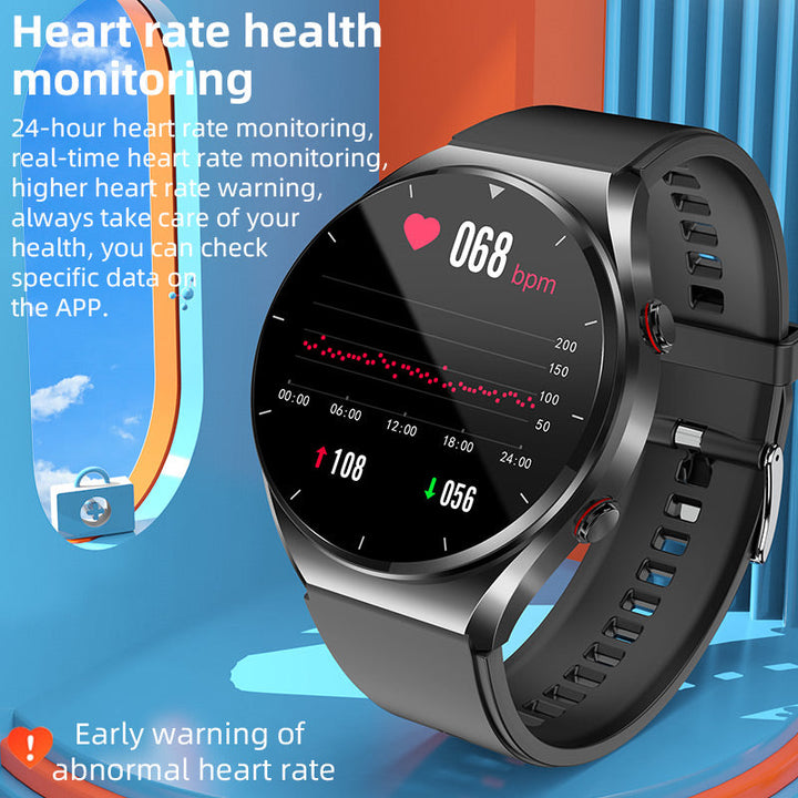 Kalsten | One-Click Blood Sugar|Blood Glucose Blood Pressure ECG|ECG HRV Heart Rate Monitor Health Smart Watch