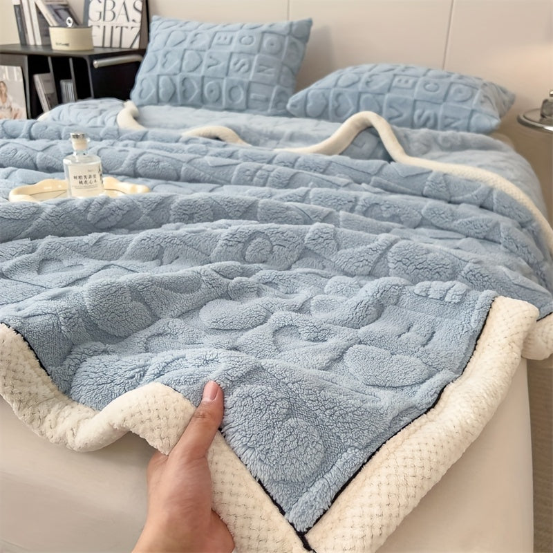 Stylish Coral Fleece Blanket for Ultimate Comfort Kalsten