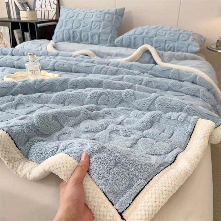 Stylish Coral Fleece Blanket for Ultimate Comfort Kalsten