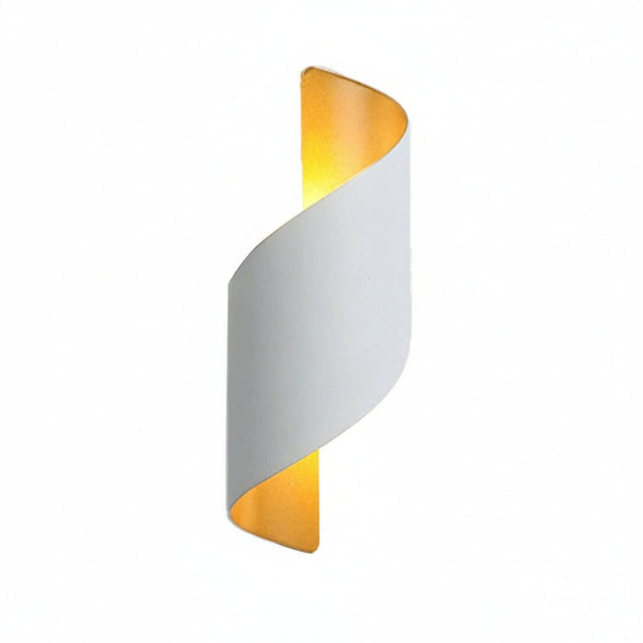 Spiral LED Wall Sconce – Waterproof Aluminum Two-Way Light 10W (Indoor/Outdoor) | Kalsten