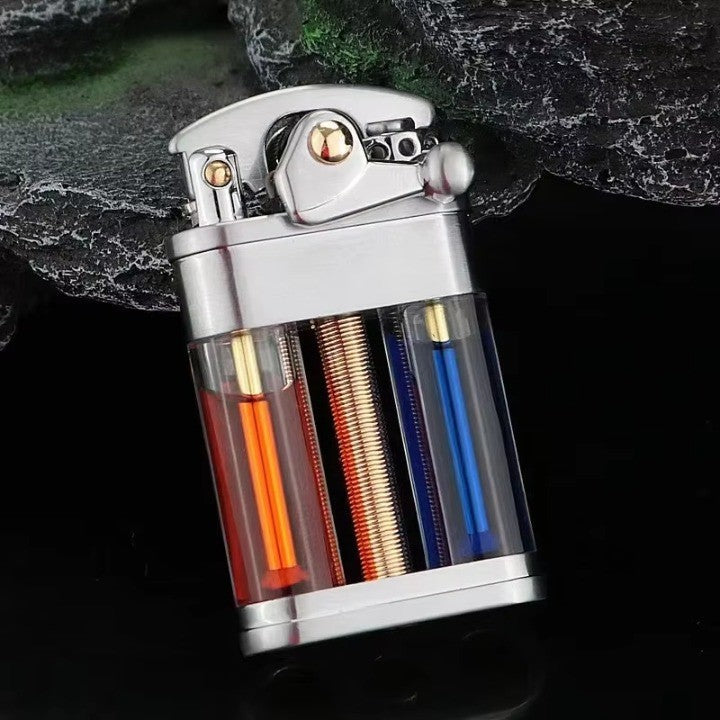 Multi-Fuel Transparent Fluid Kerosene Lighter | Kalsten