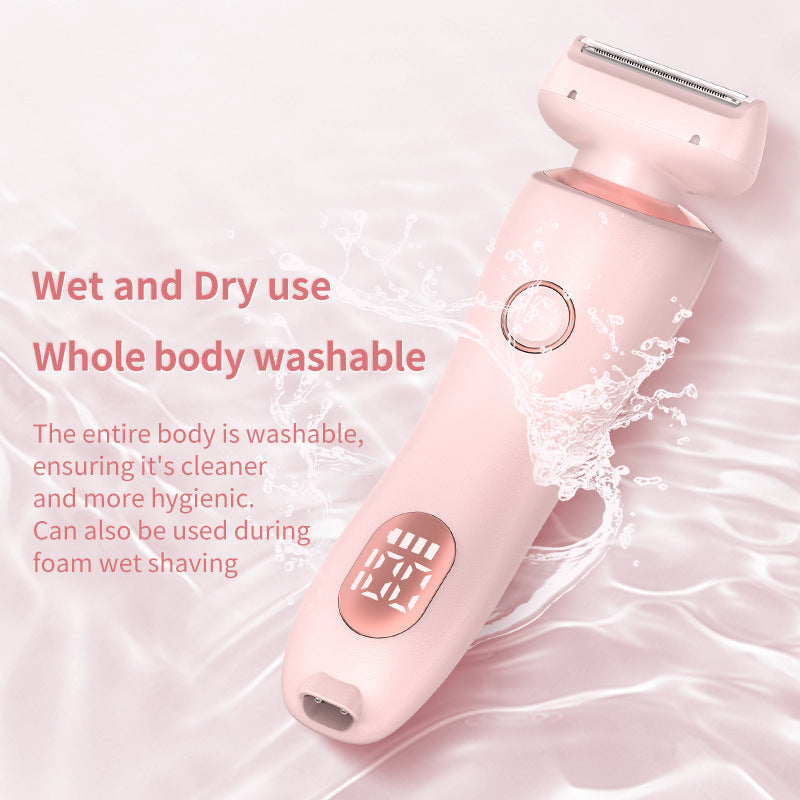Sandsberg in 1 Hair Removal Epilator USB Rechargeable Trimmer Women's Body Shaver Face Leg Armpit Bikini Hand Pubic Hair Remover