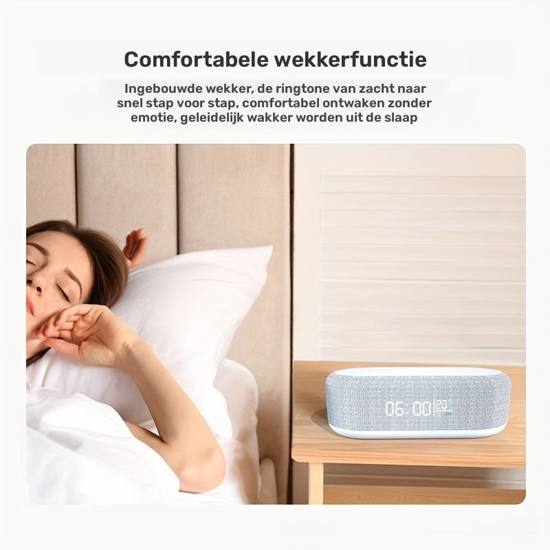 Wireless Charging Station | With Alarm Clock and Temperature Display | Kalsten