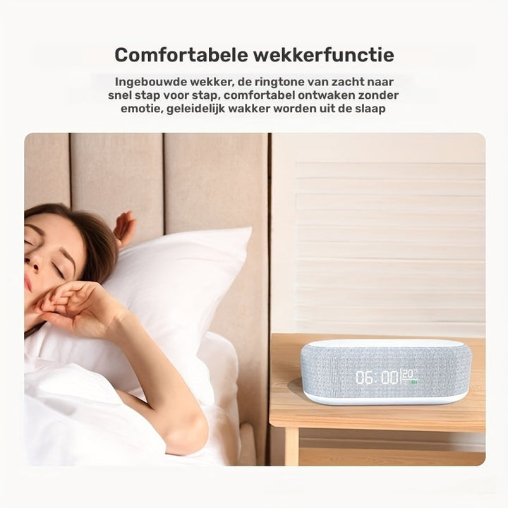 Wireless Charging Station | With Alarm Clock and Temperature Display | Kalsten
