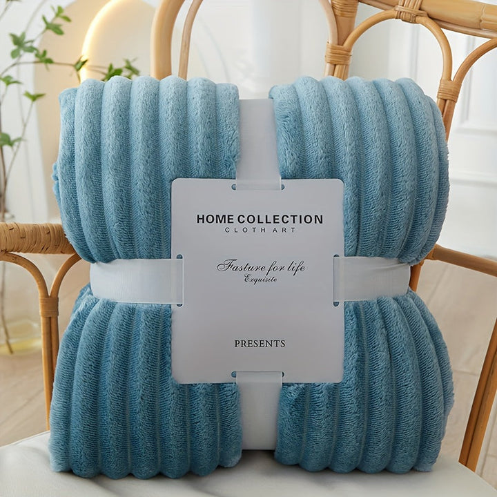 Luxury Flannel Polyester Blanket – Ultimate Comfort & Warmth Kalsten