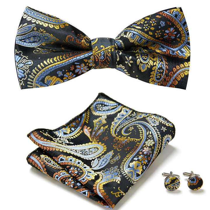 Three-piece set with stylish bow ties Kalsten