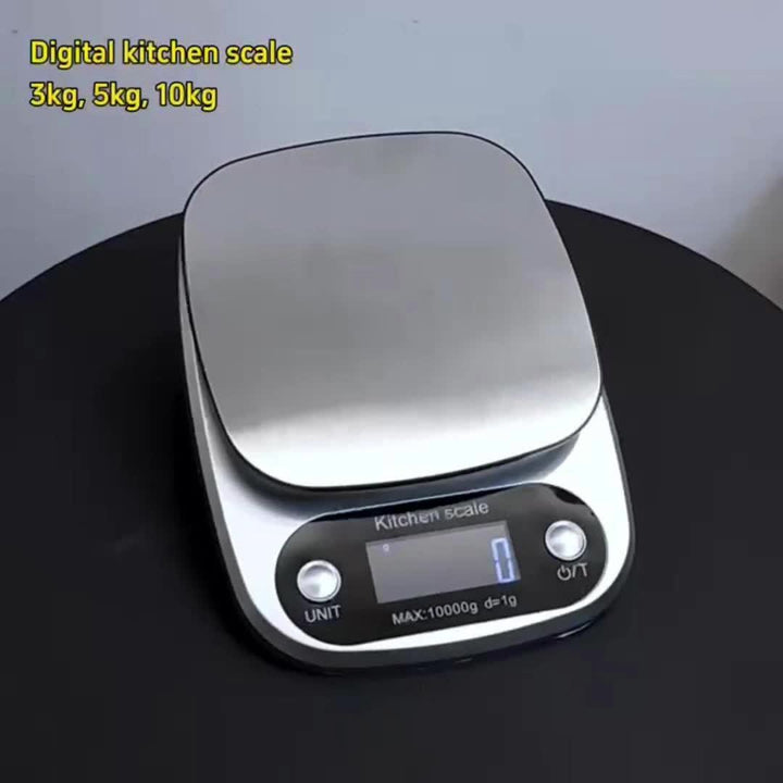 Digital kitchen scale stainless steel | Kalsten