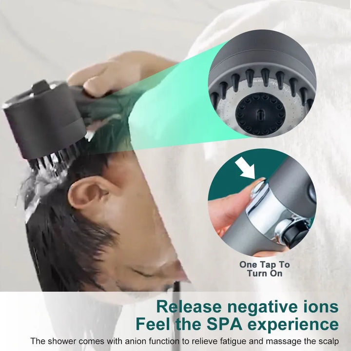 Kalsten | Shower head – PowerSpray – increased pressure – Spa experience