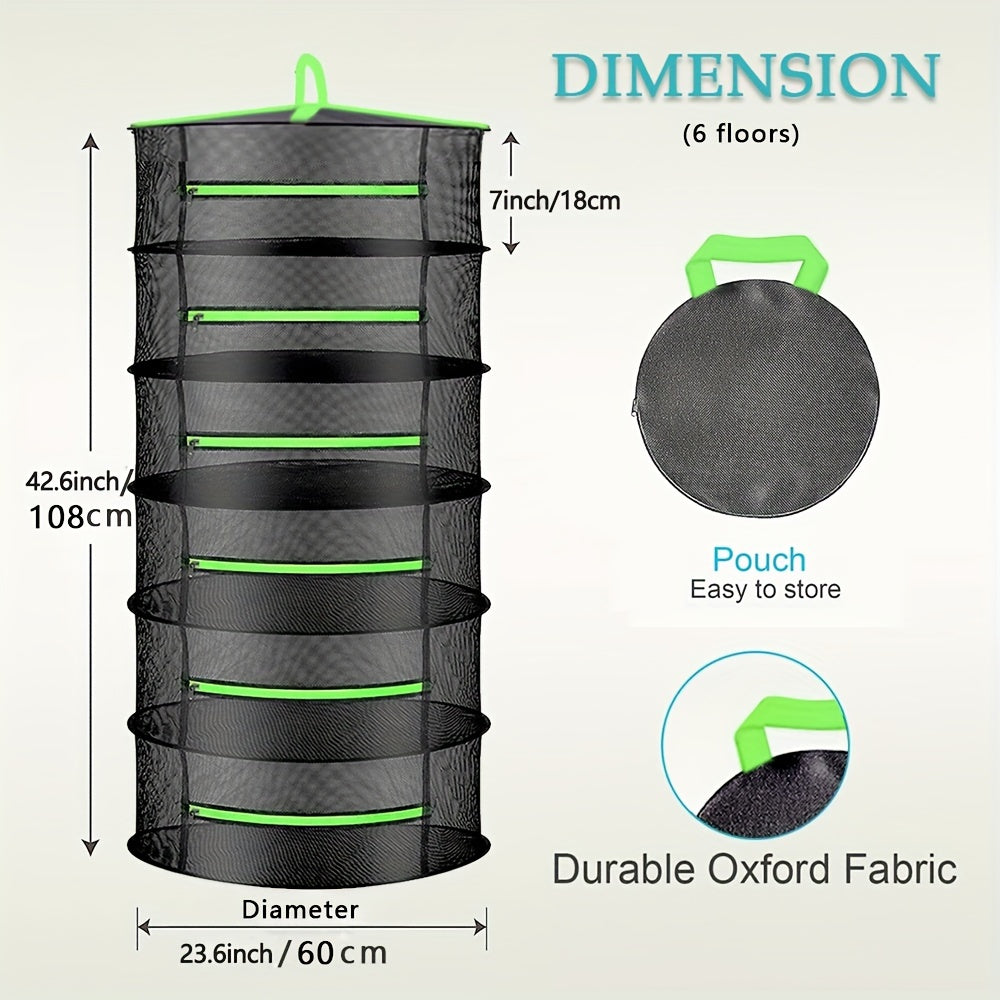 Herb drying rack foldable 6 or 8 levels | Kalsten