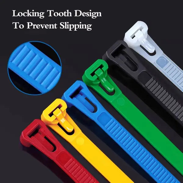 ProGrip Reusable Cable Ties — Finally stress-free organization with rock-solid hold and limitless flexibility | Kalsten