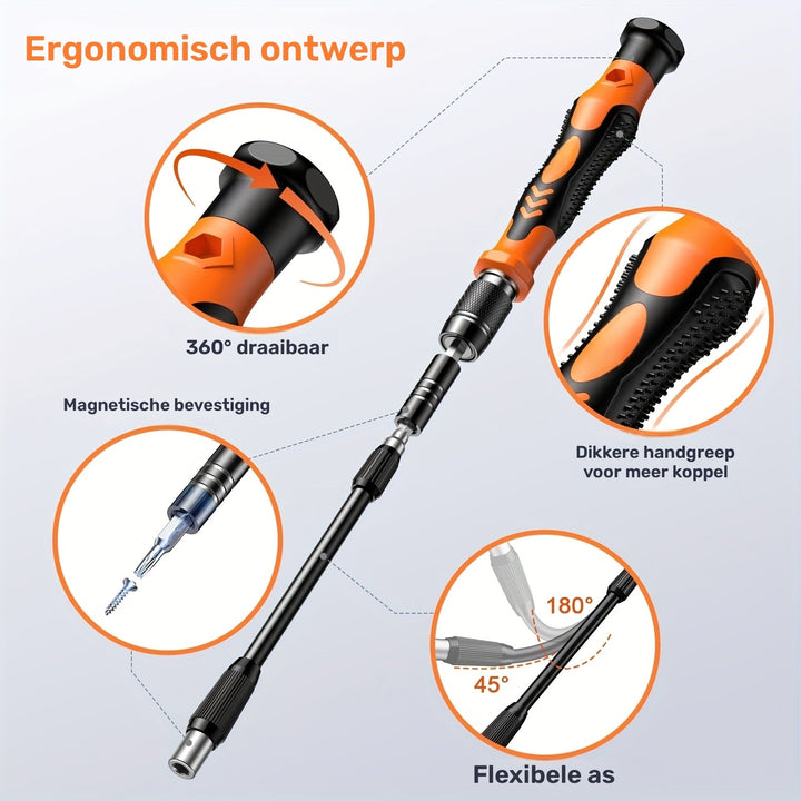 Precision Screwdriver Set 117-piece with Bits | Kalsten