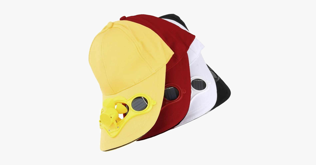 Solar Powered Cooling Fan Hat | Kalsten