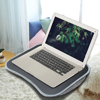Skanto | Portable Laptop Table with Soft Base – For Bed, Sofa, and On the Go