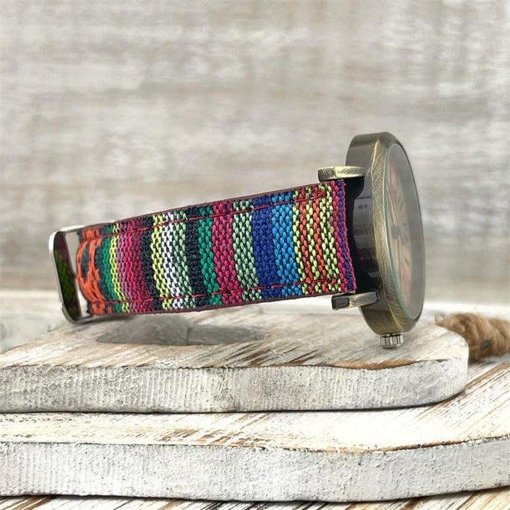 Kalsten | Watches with multicolored rainbow pattern