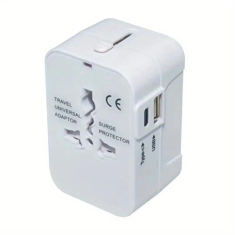 Universal travel adapter with dual USB ports | Kalsten