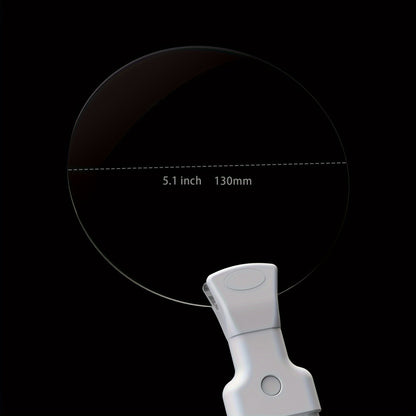 Skanto | 5X Magnifier Pro – Hands-Free Adjustable Neck Magnifier for Seniors and Visually Impaired – Perfect for Reading, Sewing, Crafts, and Inspection