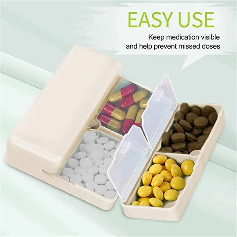 Kalsten | Foldable Carry-on 7 Compartment Pill Box