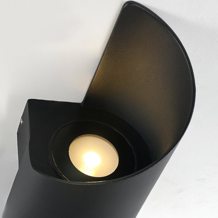Spiral LED Wall Sconce – Waterproof Aluminum Two-Way Light 10W (Indoor/Outdoor) | Kalsten