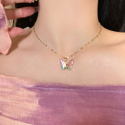 Stunning butterfly necklaces, various models