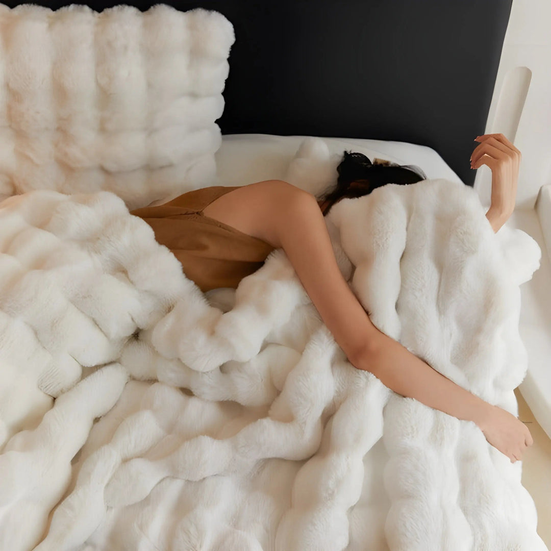 Luxurious Fluff Bubble - Blanket for Ultimate Comfort Kalsten