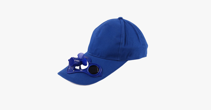 Solar Powered Cooling Fan Hat | Kalsten