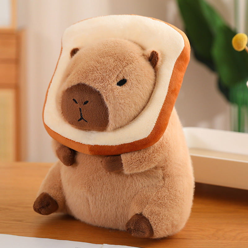 Brehn | CuddleCapy Plush Doll | Capybara & Rabbit Design | Soft Cuddly Toy in Various Styles & Sizes