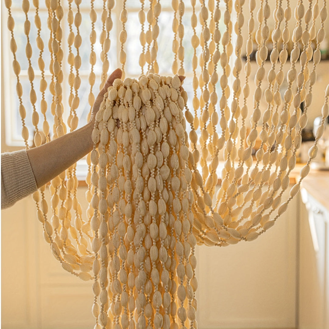 BohoDream Bed Canopy with Beads for Bedroom or Play Corner | Kalsten