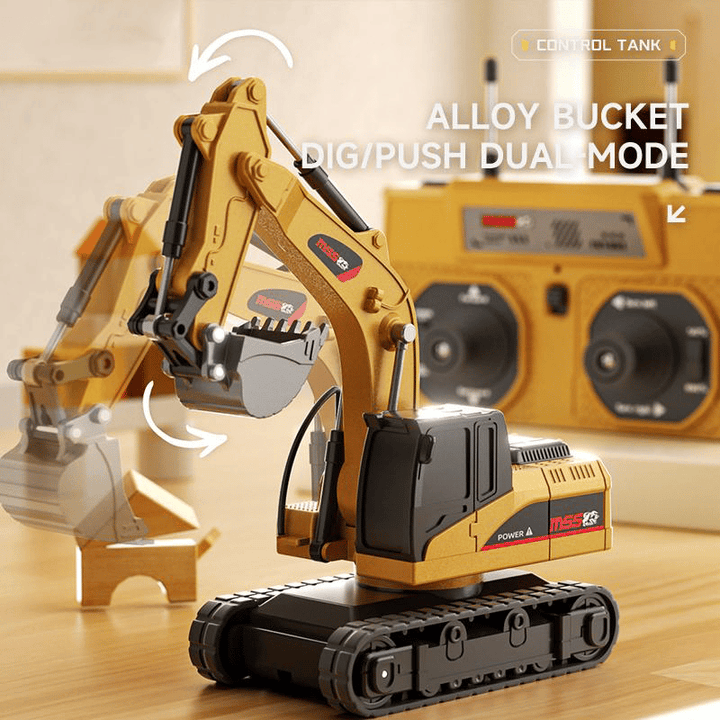 Kalsten | BuildMaster Mini RC Set | Fun construction vehicles for endless play adventures