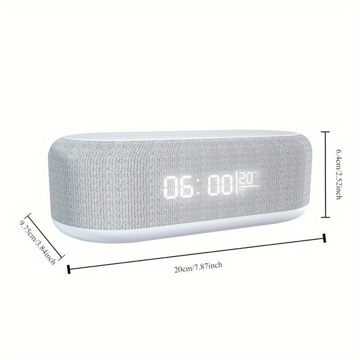 Wireless Charging Station | With Alarm Clock and Temperature Display | Kalsten