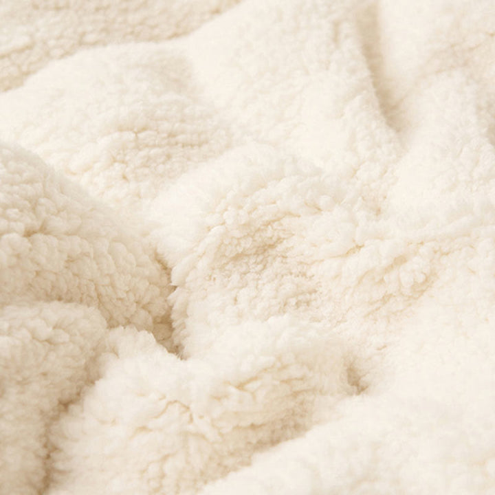 Double-Sided Velvet Cube Rug – Thick & Soft