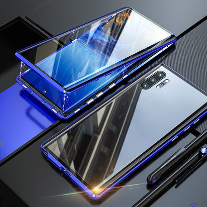 BowLift | Samsung magnetic tempered glass double-sided phone case