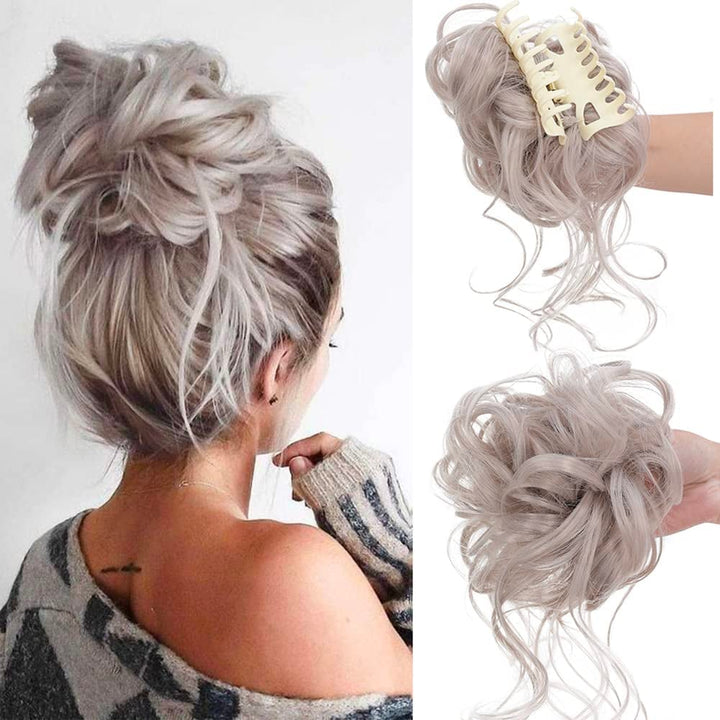 Curly Bun Hair Claw Clips Kalsten