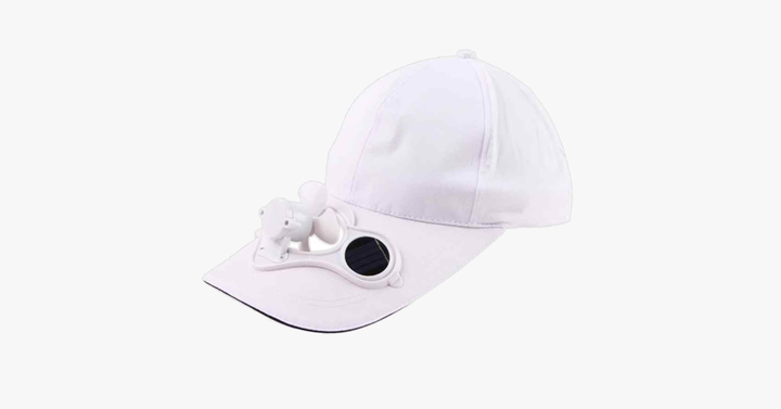 Solar Powered Cooling Fan Hat | Kalsten